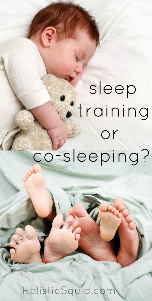 CoSleeping vs Baby Sleep Training Holistic Squid