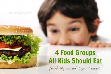Four Food Groups All Kids Should Eat - Holistic Squid