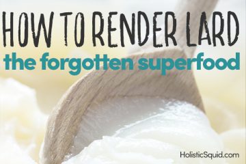 How To Render Lard: The Forgotten Superfood - Holistic Squid