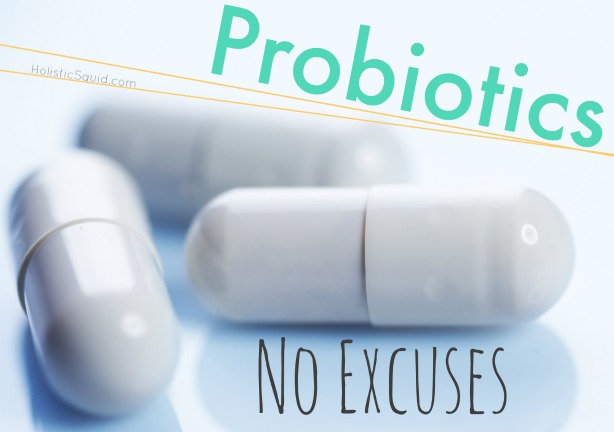 Probiotics - No Excuses - Holistic Squid