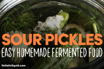 Sour Pickles: Easy Homemade Fermented Food