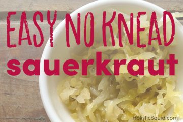 The Easy Way to Make Sauerkraut – No Knead Recipe