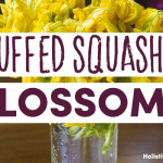 Stuffed Squash Blossoms Recipe