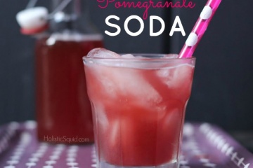Easy Peasy Pomegranate Soda