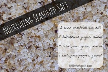 Nourishing Seasoned Salt Recipe