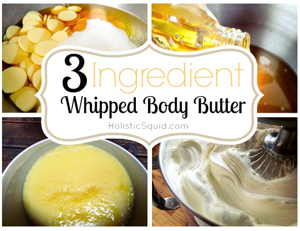 Whipped Body Butter - Homemade Lotion - Holistic Squid