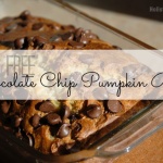 Grain Free Pumpkin Bread with Chocolate Chips