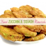 Fried Squash and Zucchini Rounds – Grain free