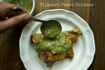 Cilantro Pecan Chicken Recipe