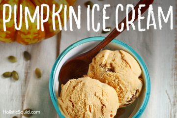 Pumpkin Ice Cream Recipe - Holistic Squid
