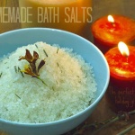 Homemade Bath Salts With Lemongrass