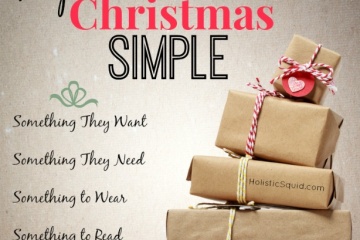 3 Simple Steps to A Minimalist Christmas - Holistic Squid
