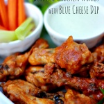 Buffalo Chicken Wings and Blue Cheese Dip