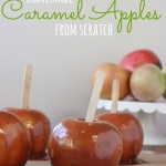 Homemade Caramel Apples from Scratch
