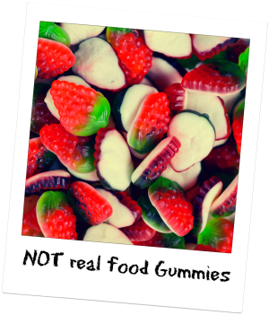 NOT Real Food Strawberry Cream Gummies - Holistic Squid