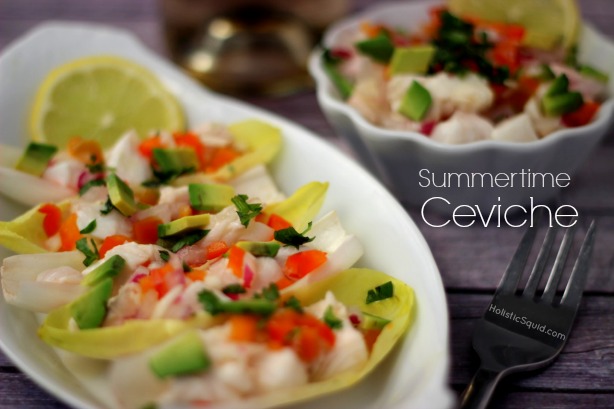 Summertime Ceviche - Holistic Squid