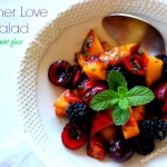 Summer Fruit Salad with Balsamic Mint Glaze