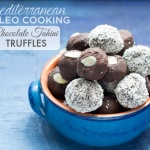 Mediterranean Chocolate Tahini Truffles