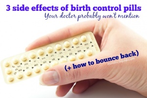 3 Long Term Side Effects of Birth Control Pills - Holistic Squid