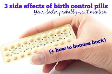 A3 Side Effects of Birth Control Pills Your Doctor Won't Mention - Holistic Squid