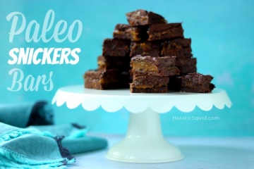 Literally Can't Even Paleo Snickers Bar - Holistic Squid