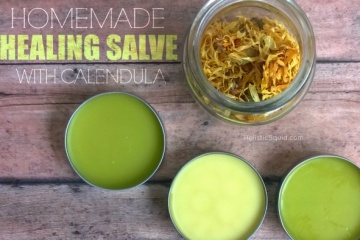 Homemade Healing Salve With Calendula - Holistic Squid
