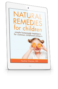 natural remedies for children
