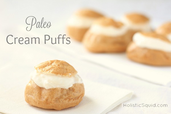 Paleo Cream Puffs recipe - Holistic Squid