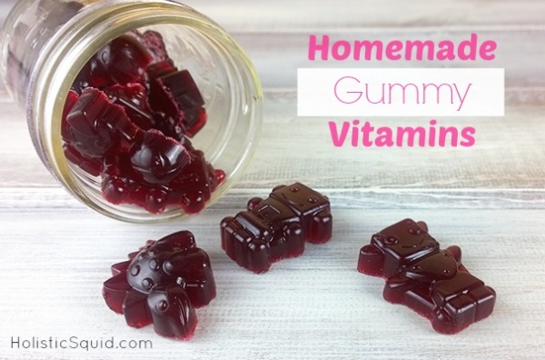 Homemade Gummy Vitamins - Holistic Squid